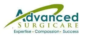 A logo of advanced surgical